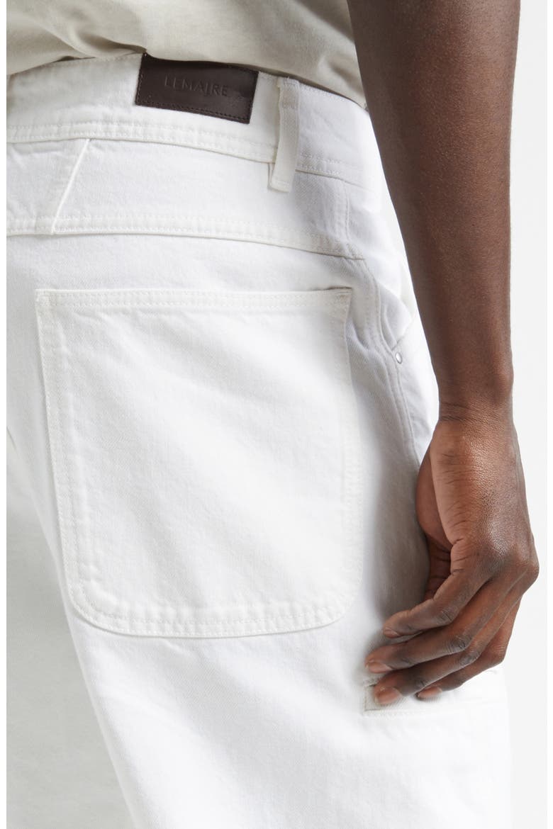 Twisted Seam Workwear Jeans, Alternate, color, MILK