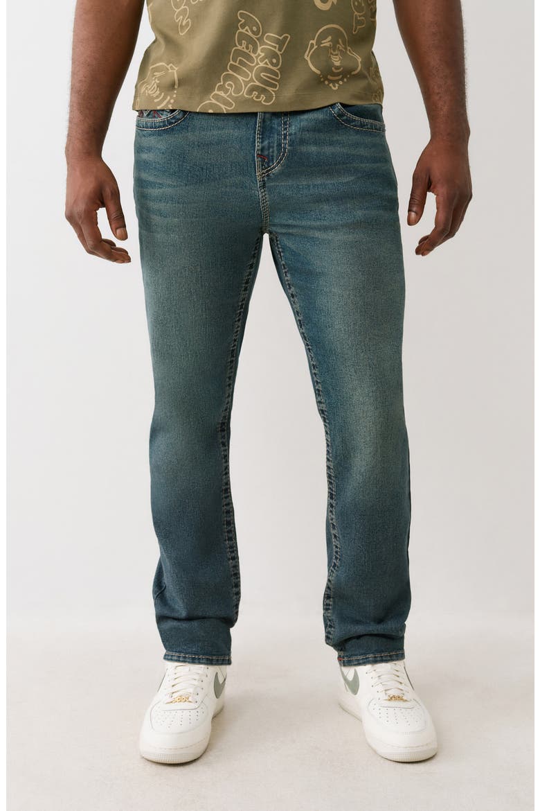 Geno Flap Pocket Slim Fit Jeans, Main, color, Z/DNUMEDIUM STEAMY