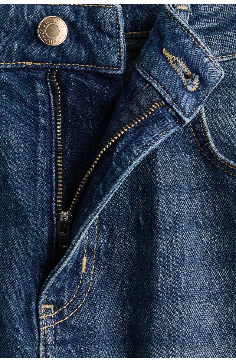 H&M Harper high rise wide leg jeans, Alternate, color, Dark Denim Blue
