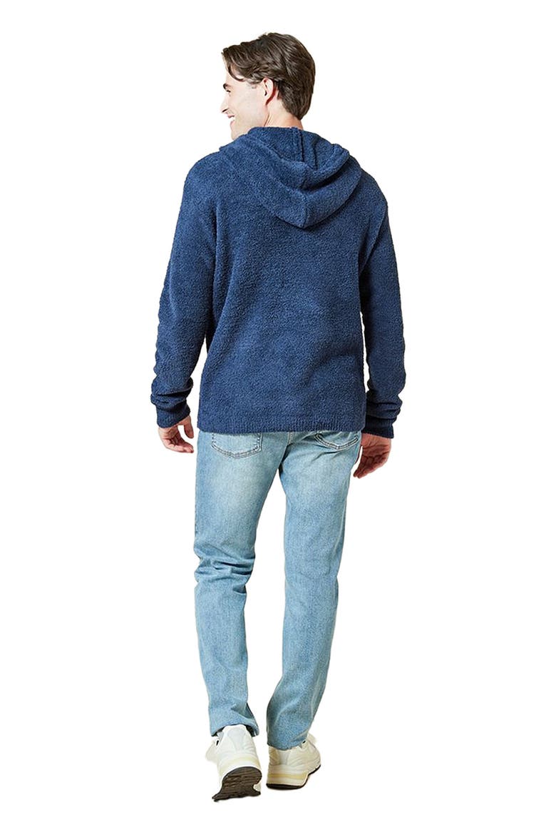 Ultra-Soft Men's Marshmallow Hooded Sweatshirt, Alternate, color, Midnight