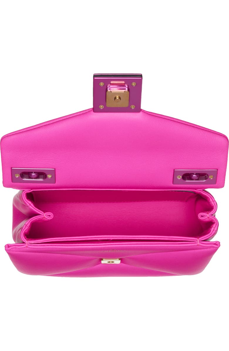 Valentino Garavani Medium One Stud Leather Shoulder Bag, Alternate, color,