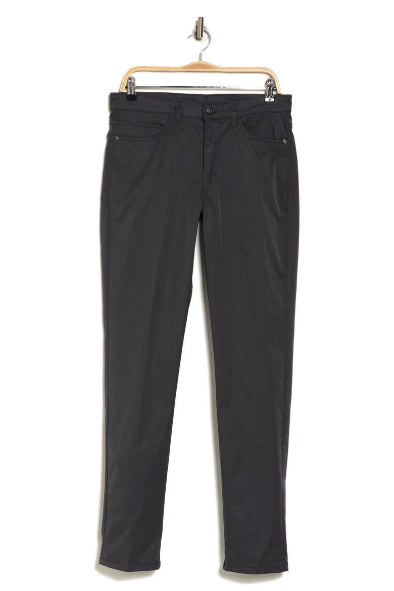 Soft Twill Stretch Pants, Alternate, color, GREY
