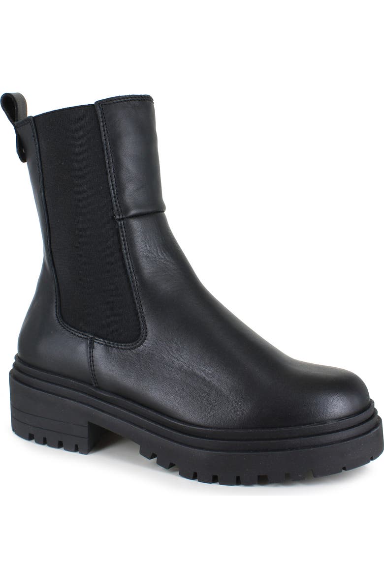 National Comfort Rossie Water Resistant Chelsea Boot, Main, color, Black