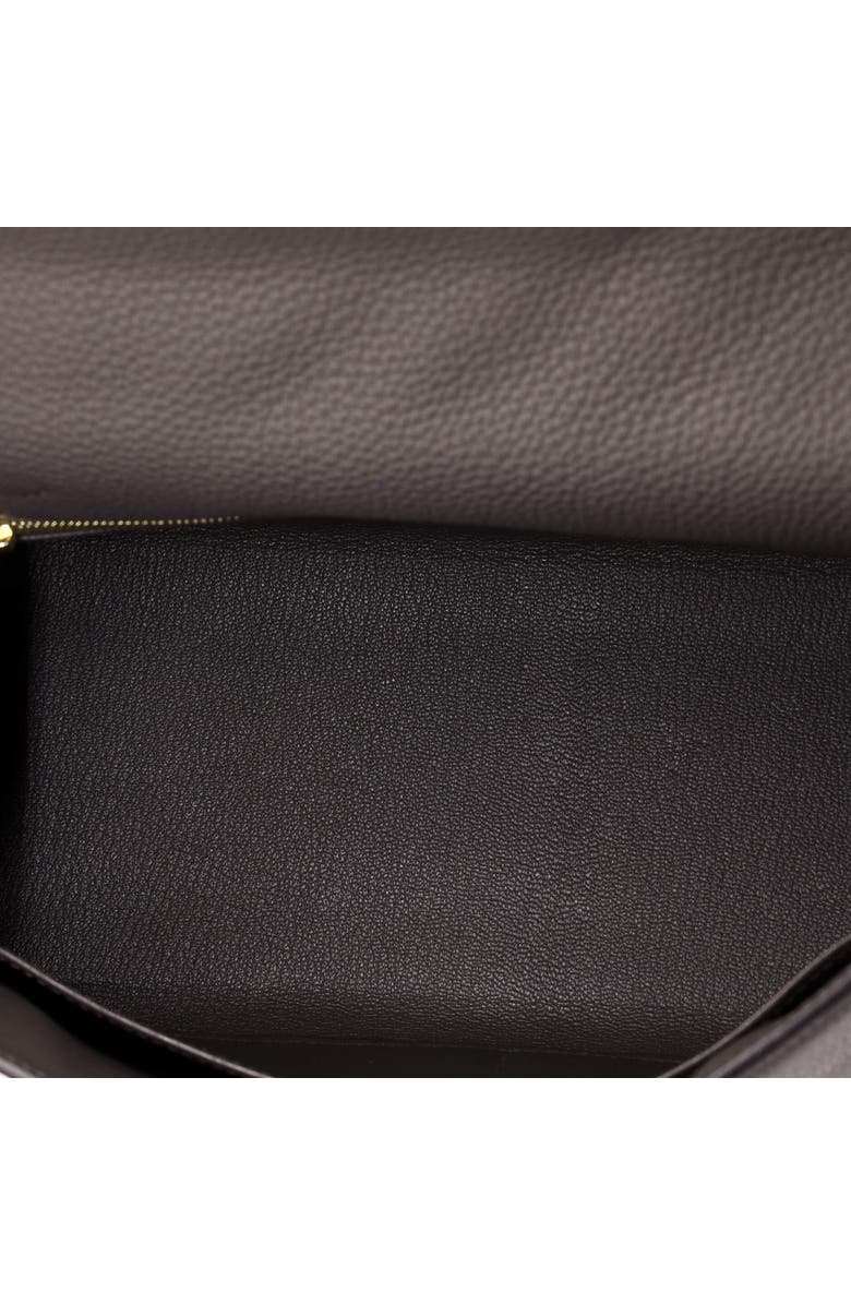 Pre-Owned Hermes Kelly Handbag Grey Togo with Gold Hardware 28, Alternate, color, Etain