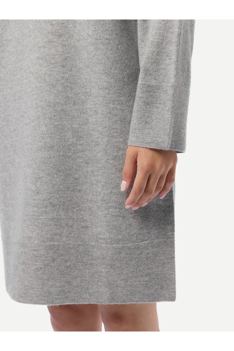 C-Neck Knit Dress, Alternate, color, high rise
