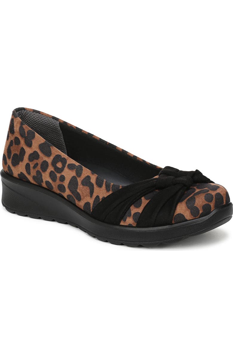 LifeStride Glamour Ballet Flat, Main, color, Brown Multi