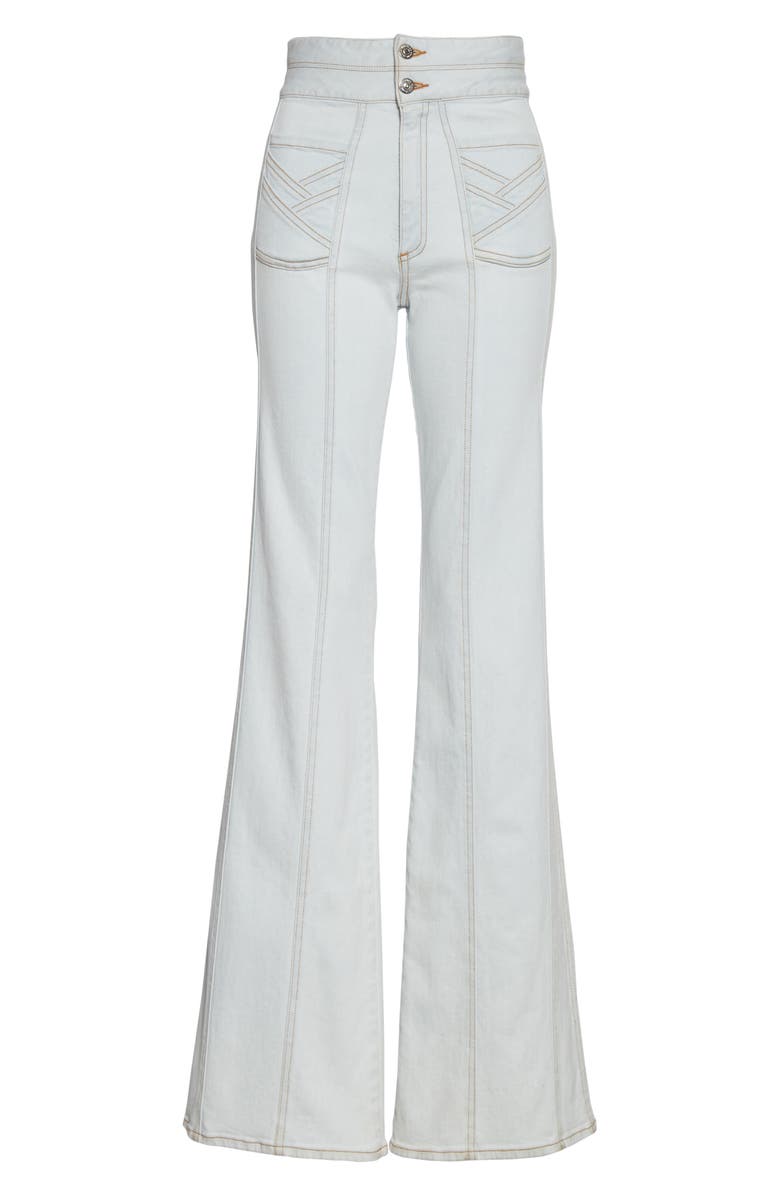 Veronica Beard Farrah Wide Leg Jeans, Alternate, color, 