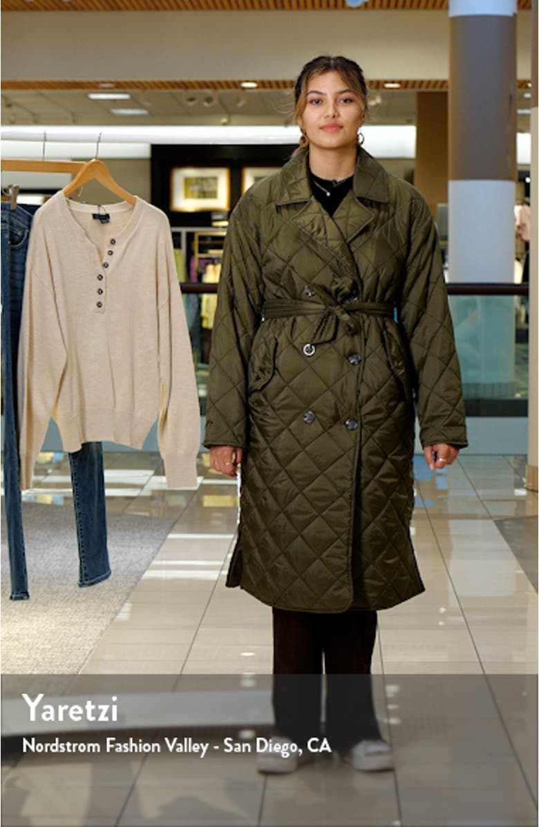 Kennedy Quilted Coat, sales video thumbnail