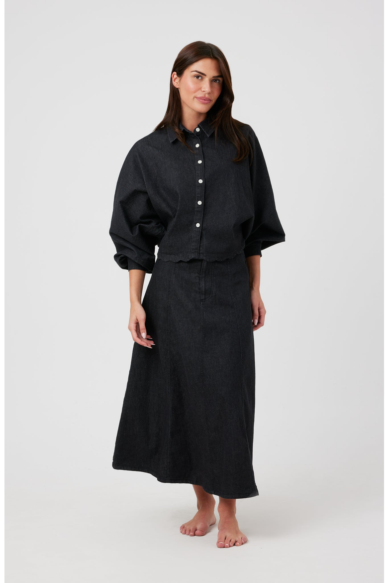 Raya Blouse, Alternate, color, Dark Blue