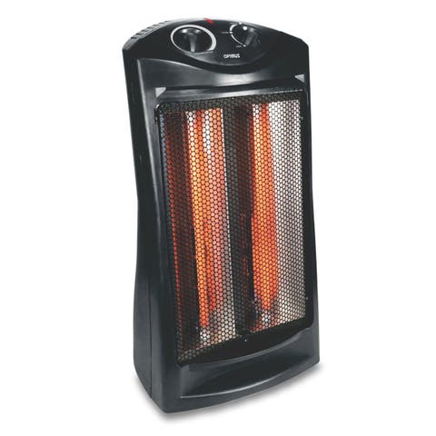 Fan Forced Tower Quartz Heater with Thermostat