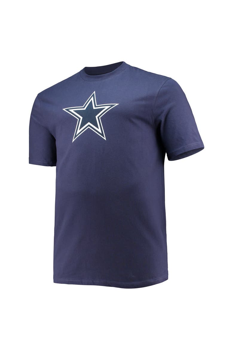 Men's Fanatics Branded Dak Prescott Navy Dallas Cowboys Big & Tall Player Name & Number T-Shirt, Alternate, color, Navy