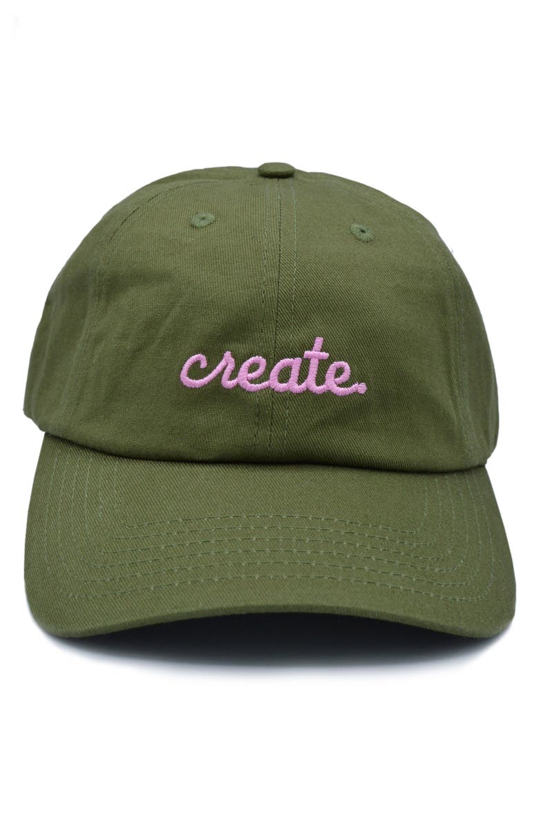 A Life Well Dressed Create Statement Baseball Cap, Alternate, color, 