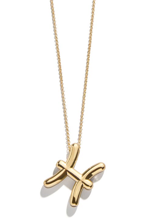 Zodiac Pendant Necklace