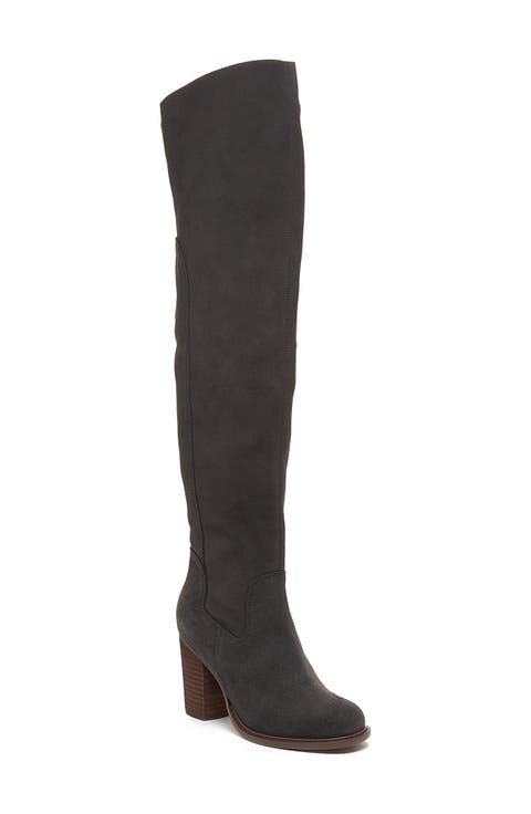 Grey Over-the-Knee Boots for Women | Nordstrom