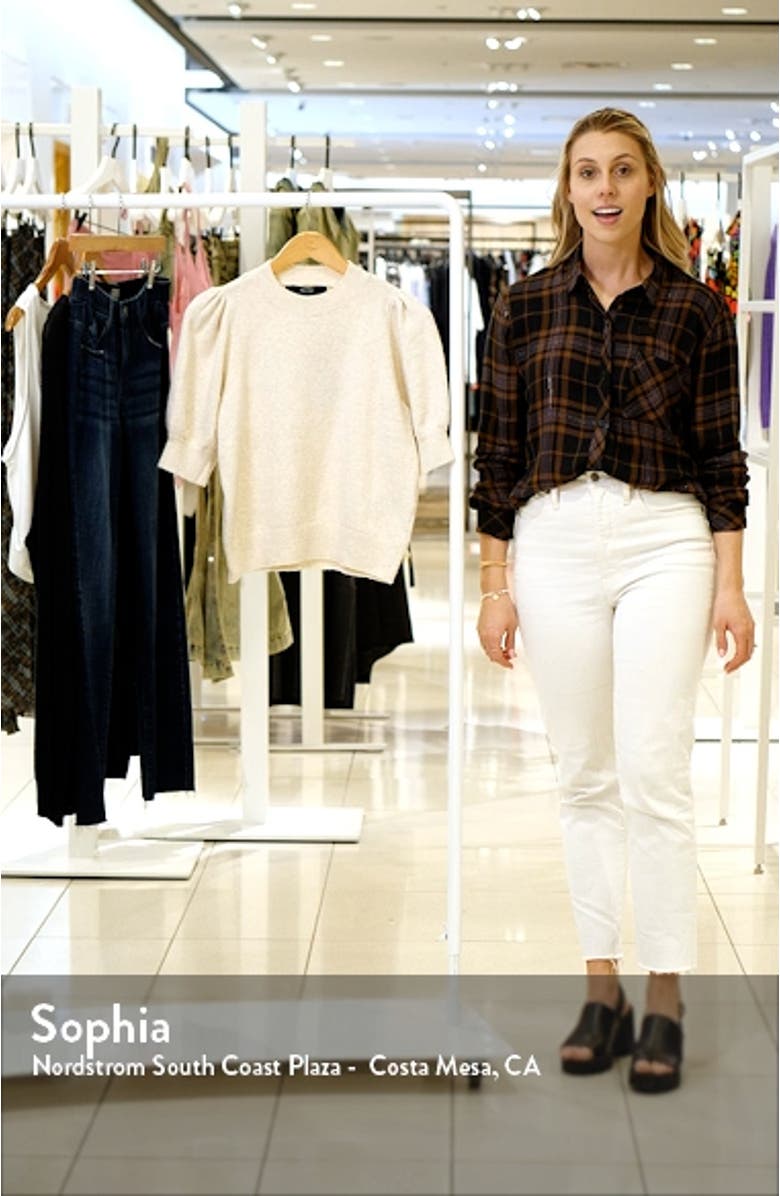 Doffy Puff Elbow Sleeve Sweater, sales video thumbnail