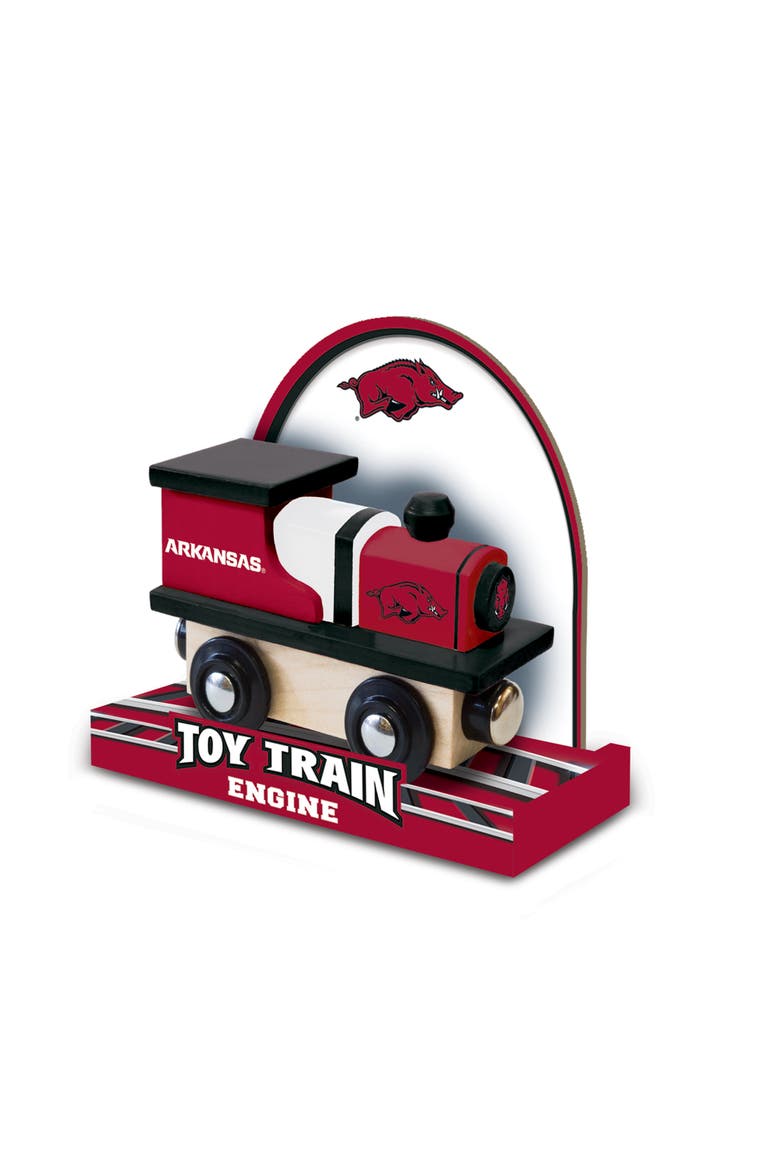 Arkansas Razorbacks Toy Train Engine, Alternate, color, Multicolor