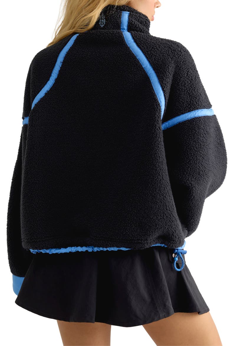 Mountain High Fleece Jacket, Alternate, color, BLACK COMBO