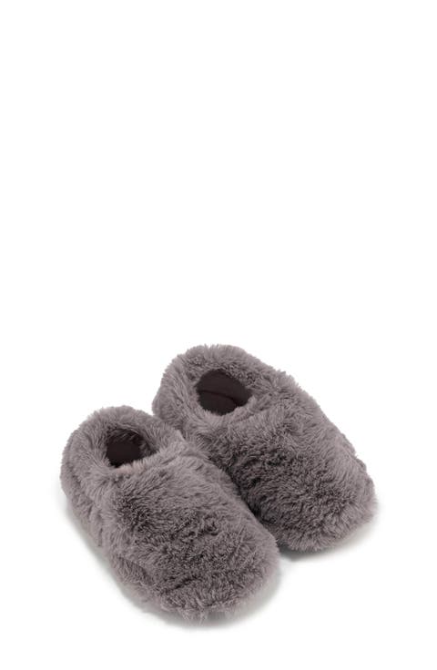 Furry Furry Faux Fur Slipper (Baby, Walker & Toddler)