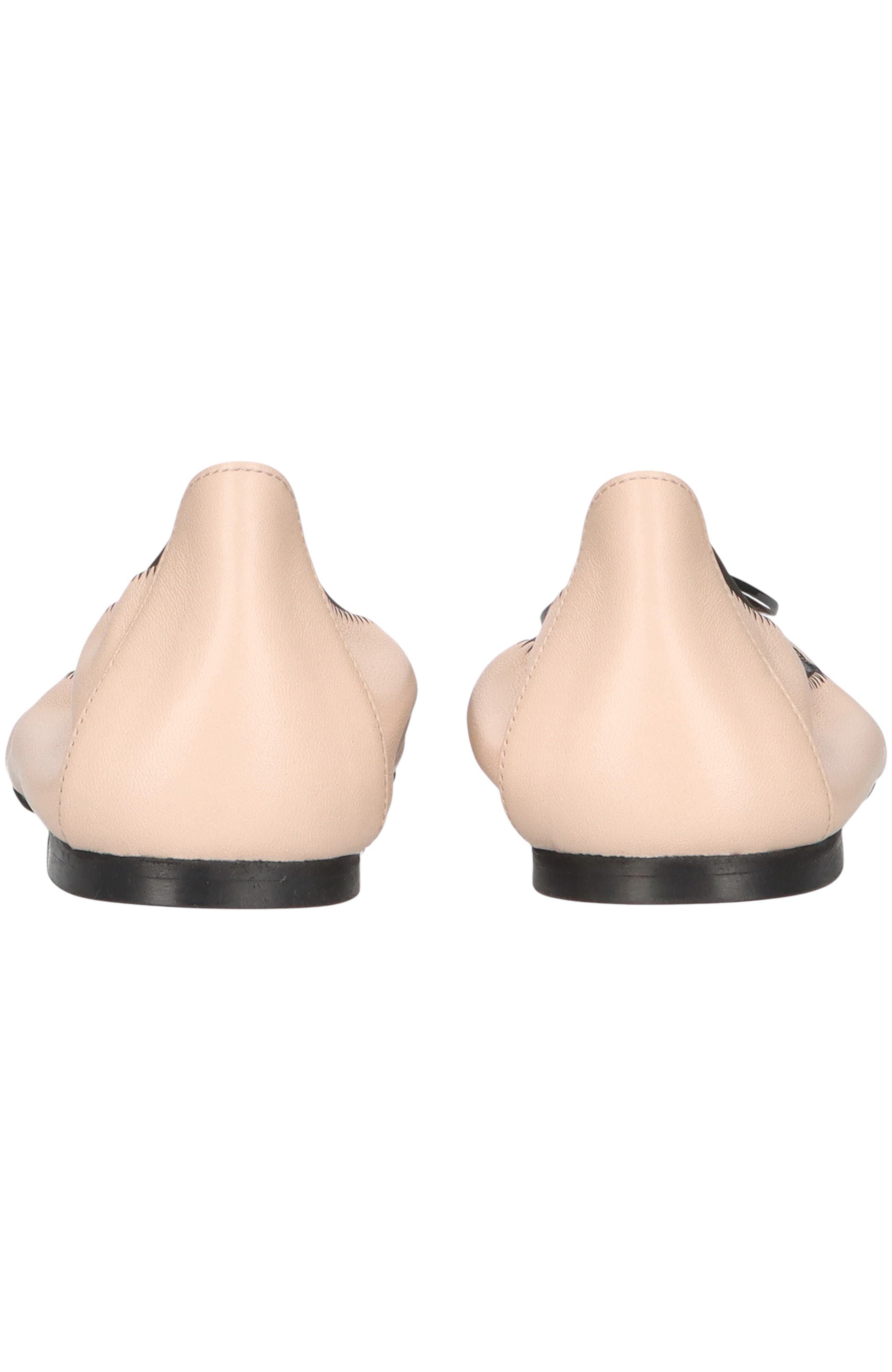 Pretty Ballerinas Pointed Toe Brooch Ballet Flat, Alternate, color, Beige