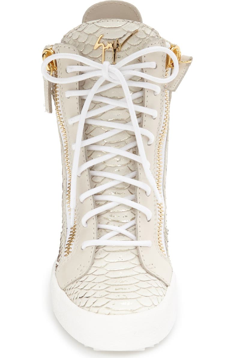 Giuseppe Zanotti Ofelia Wedge Sneaker, Alternate, color,