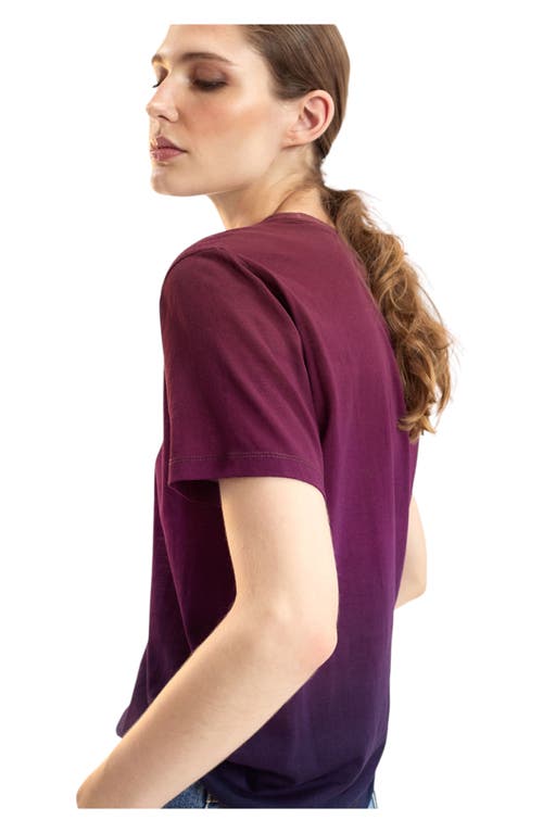 Cynthia Rowley Everyday Tee In Purple