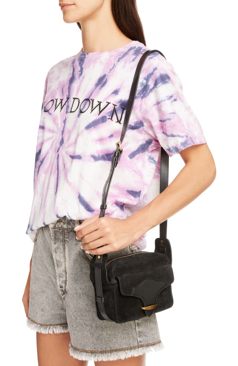 Isabel Marant Wasy Suede Crossbody Bag, Alternate, color,