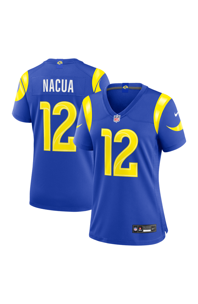 Nike Women's Nike Puka Nacua Royal Los Angeles Rams Game Jersey, Main, color, Royal