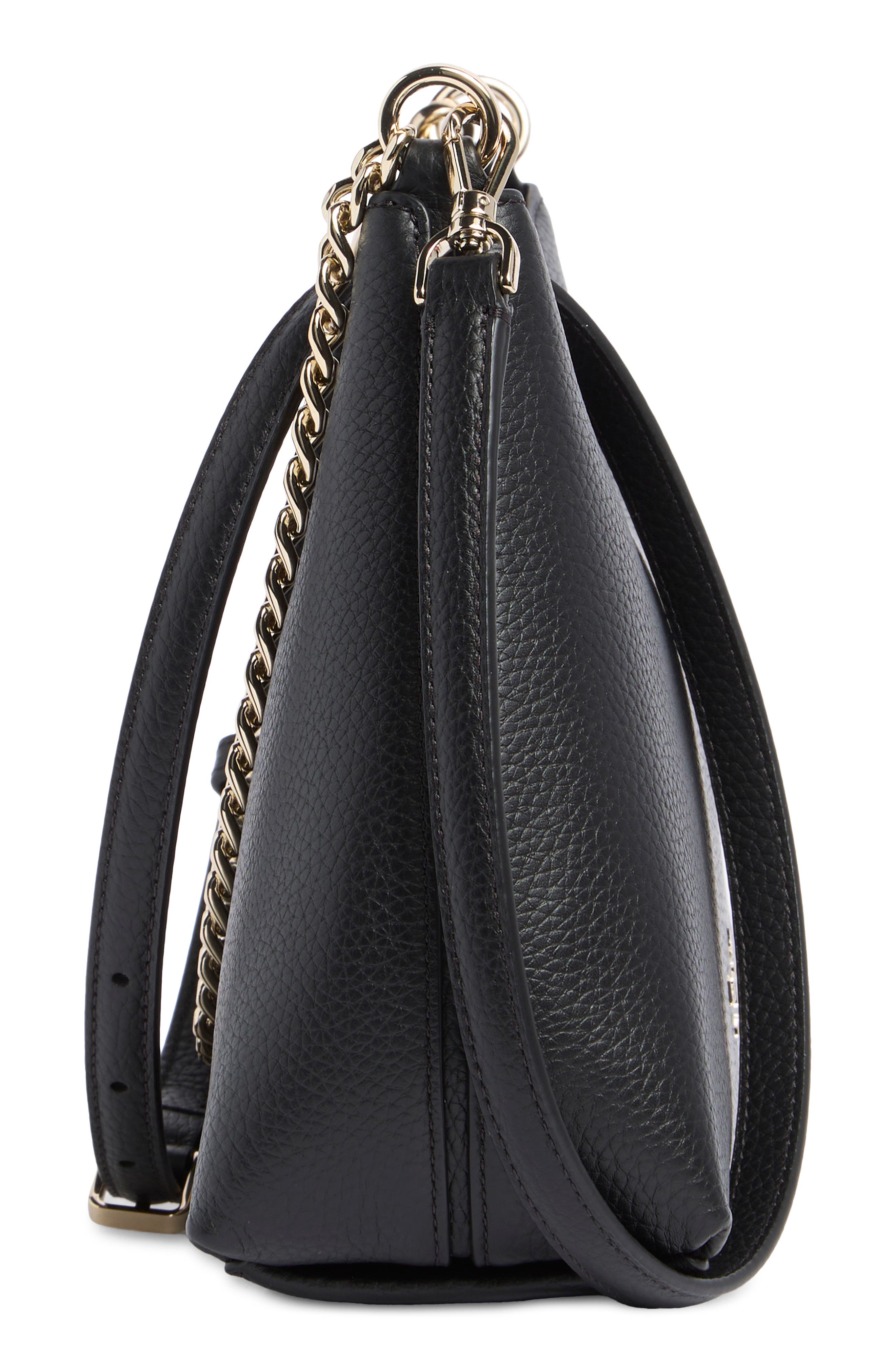 Kate Spade New York zippy convertible crossbody bag, Alternate, color, Black