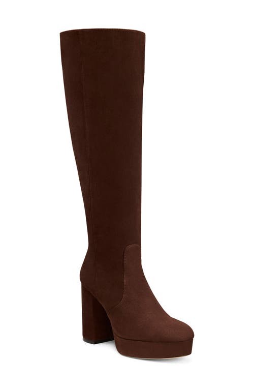Stuart Weitzman Dayna Platform Boot In Brown