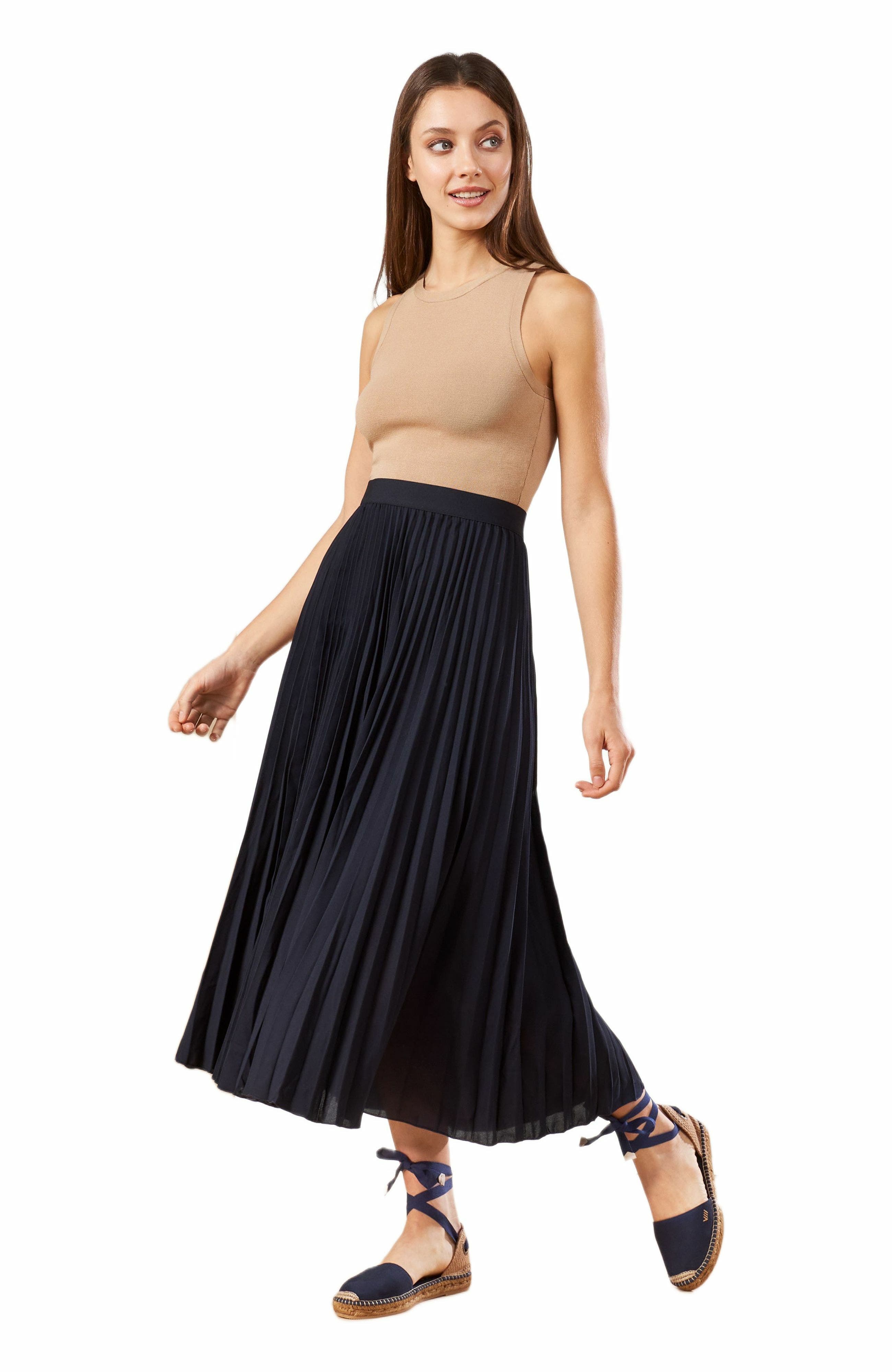 VISCATA Candell Canvas Espadrille Flats, Alternate, color, Navy Blue