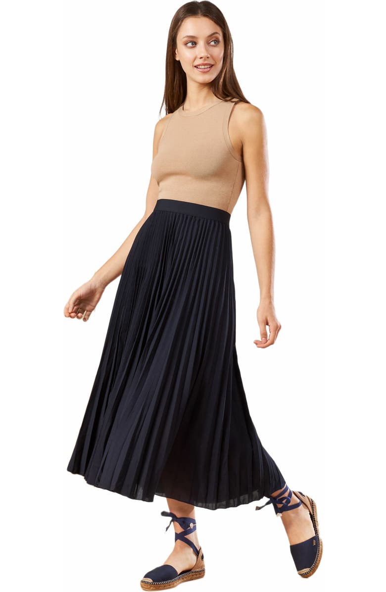 VISCATA Candell Canvas Espadrille Flats, Alternate, color, Navy Blue