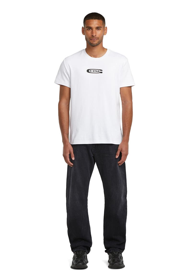 Contor 3D Straight Leg Jeans, Alternate, color, WORN IN DARK MOON
