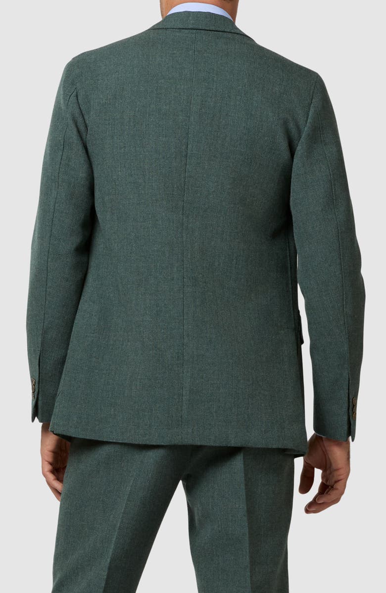 Sid Mashburn Ghost Slim Fit Textured Wool Sport Coat, Alternate, color, Meadow Hopsack