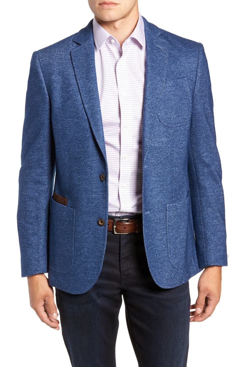 FLYNT Regular Fit Knit Wool Blend Sport Coat, Main, color, 