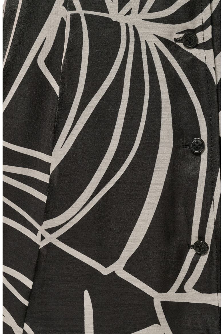 Belted Midi Shirtdress, Alternate, color, BLK/ LT CAN
