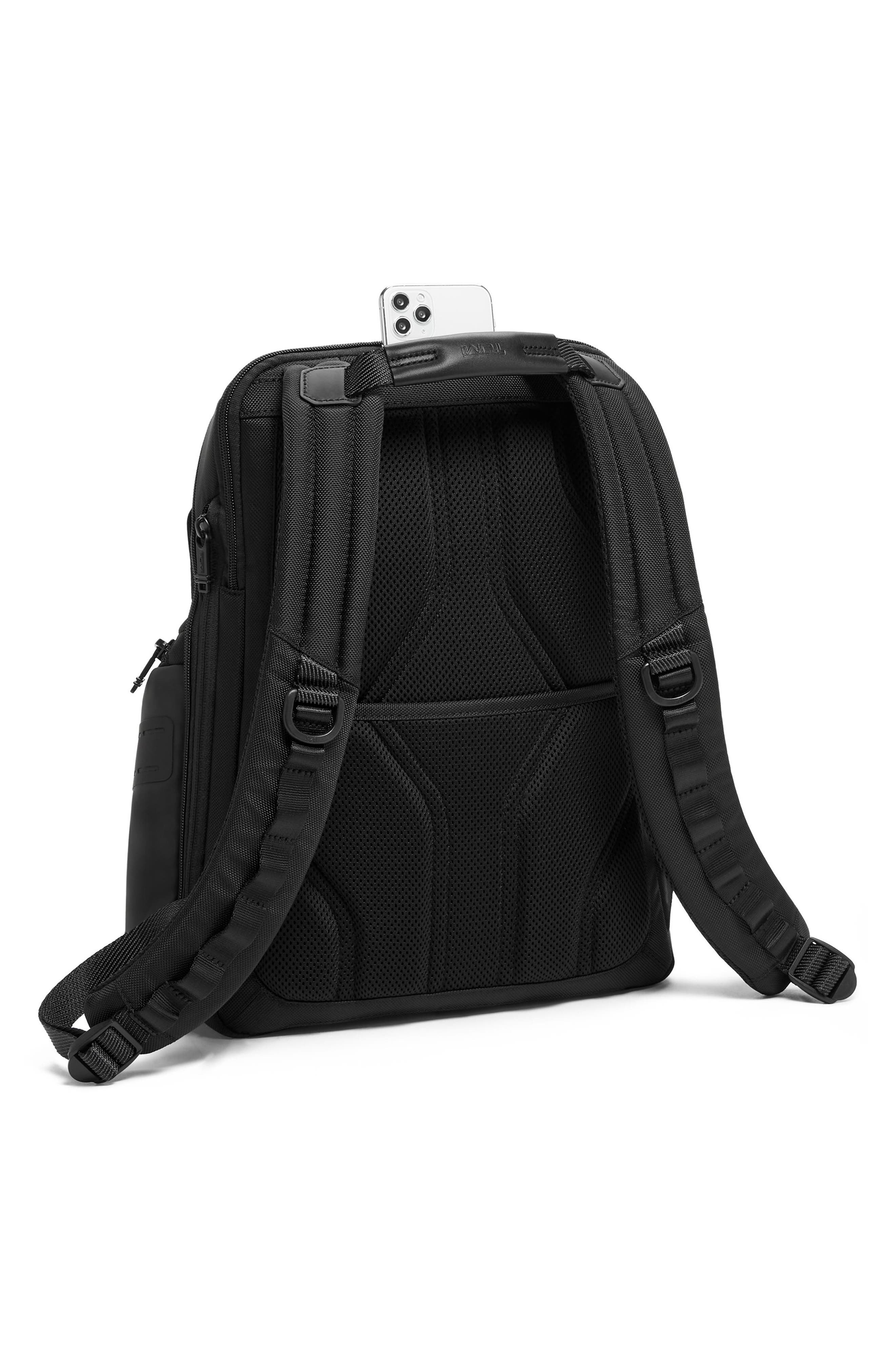 TUMI Alpha Bravo Navigation Backpack, Alternate, color, Black