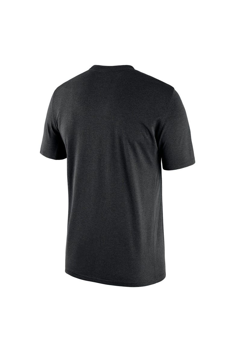 Men's Nike Heathered Black Stanford Cardinal Team Football Legend T-Shirt, Alternate, color, Heather Black