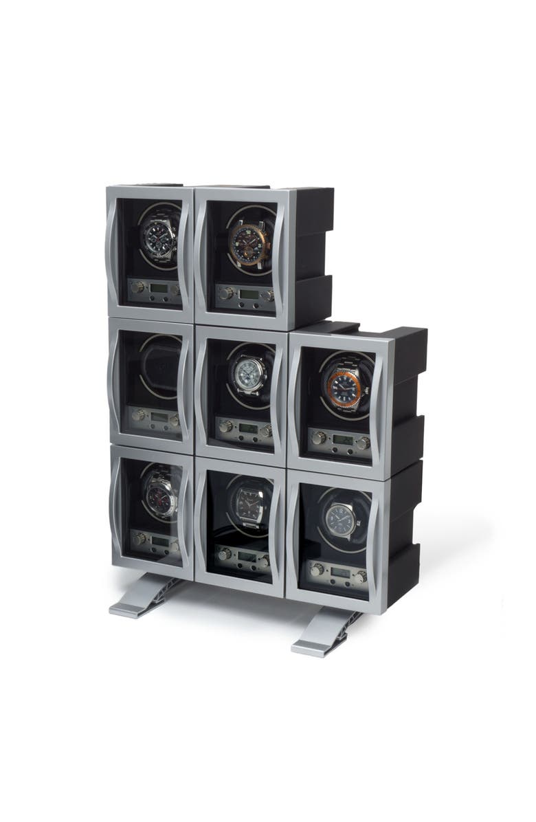 WOLF Module 4.1 Watch Winder, Alternate, color, Chrome