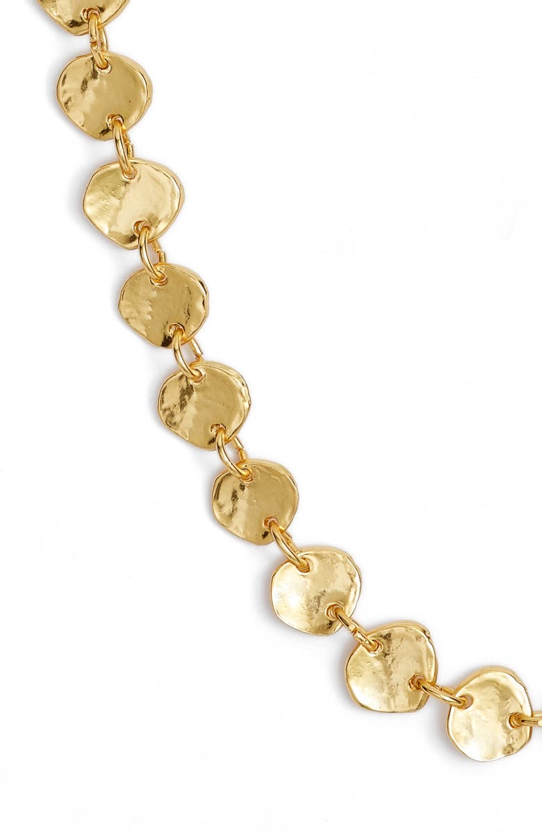 Karine Sultan Sophia Long Necklace, Alternate, color, Gold