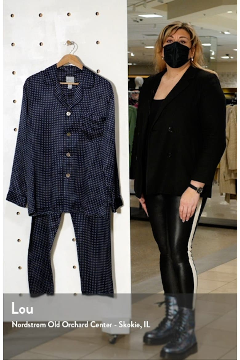 Dot Silk Pajamas video