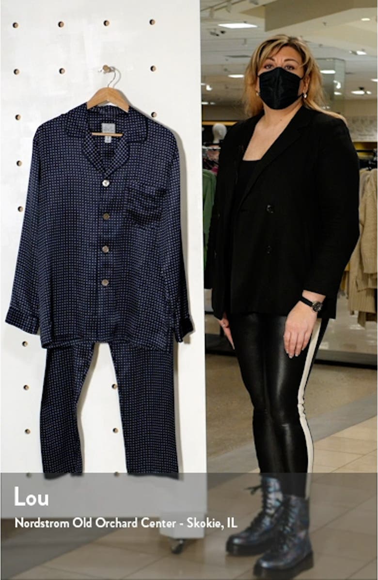 Dot Silk Pajamas, sales video thumbnail