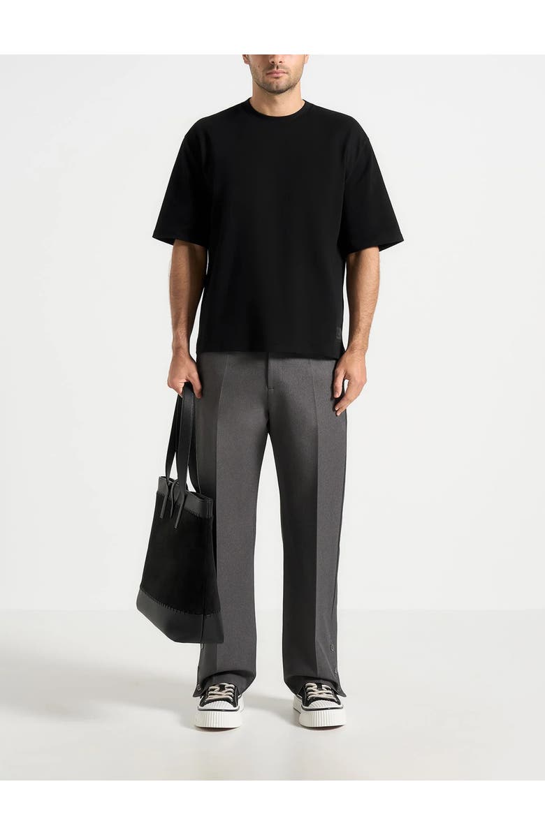 Manière De Voir Relaxed Fit Cotton T-Shirt, Alternate, color, Black