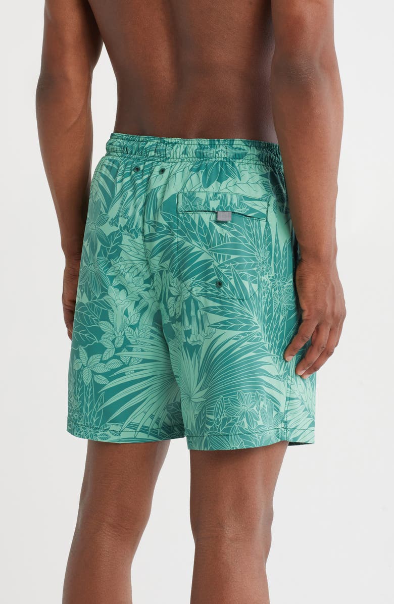 Tommy Bahama Naples Santiago Palms Swim Trunks, Alternate, color, Team Green