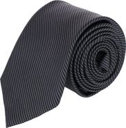 Trafalgar Leyton Stripe Silk X-Long Tie
