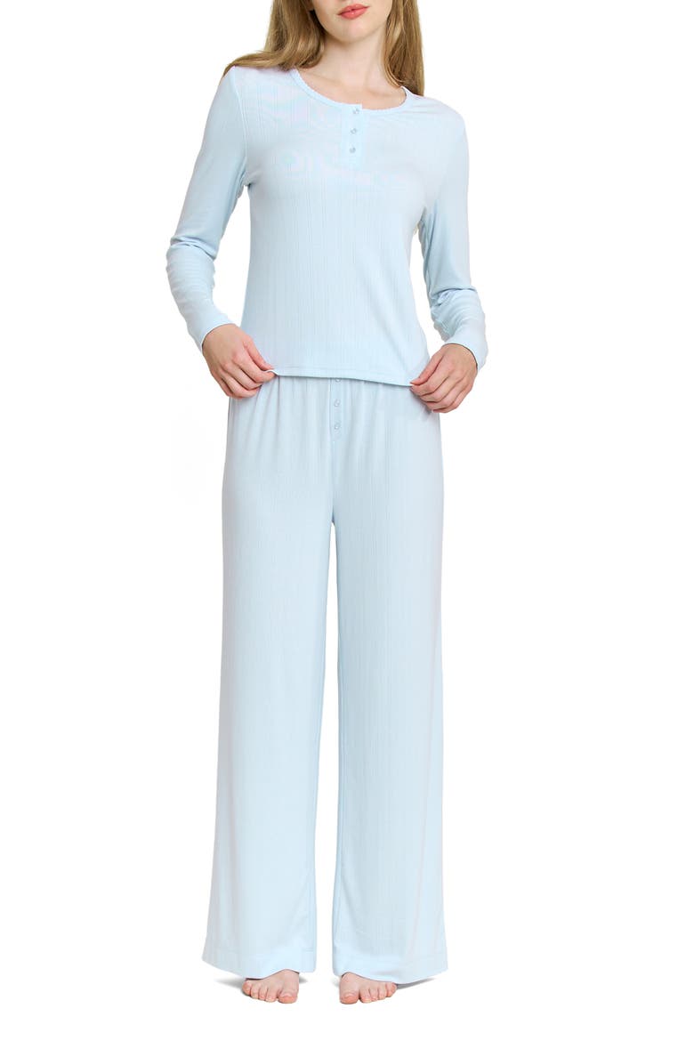 Blissful Pointelle Pajamas, Main, color, DREAMY