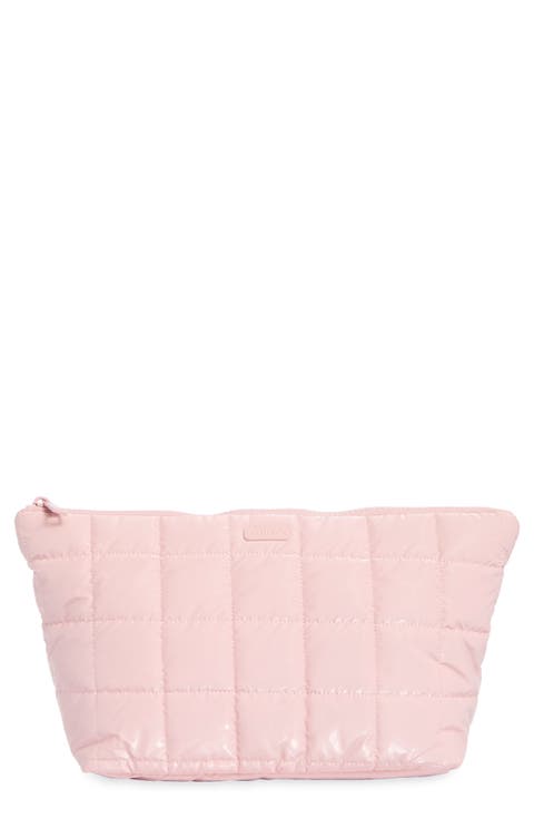Vanity Quilted Cosmetic Bag