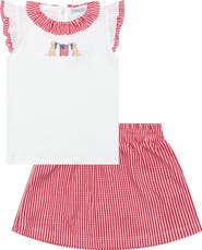 Nellapima American Pups Classic Skort Set - Toddler & Little Kid