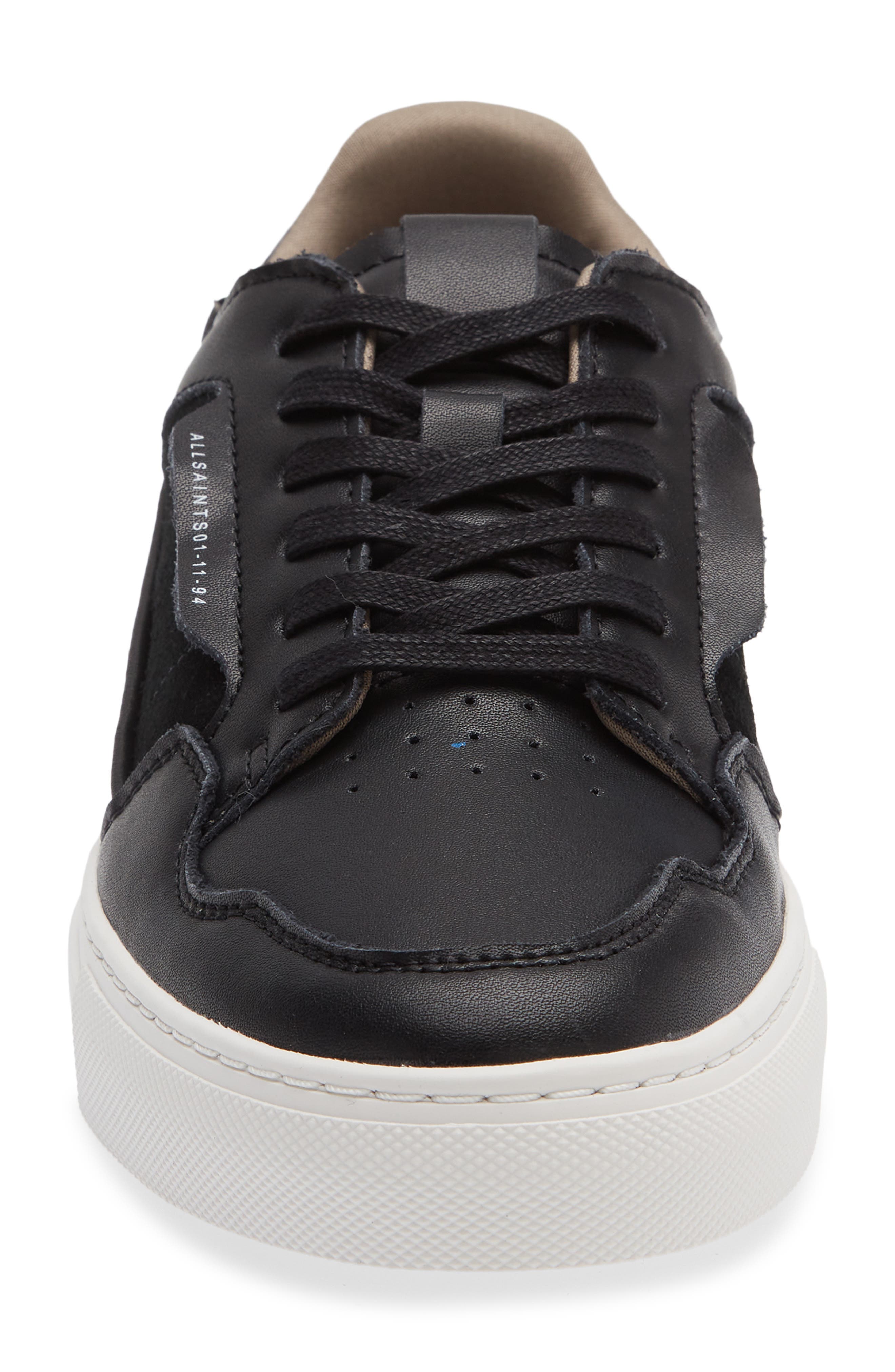 AllSaints Alton Low Top Sneaker, Alternate, color, Black/ White