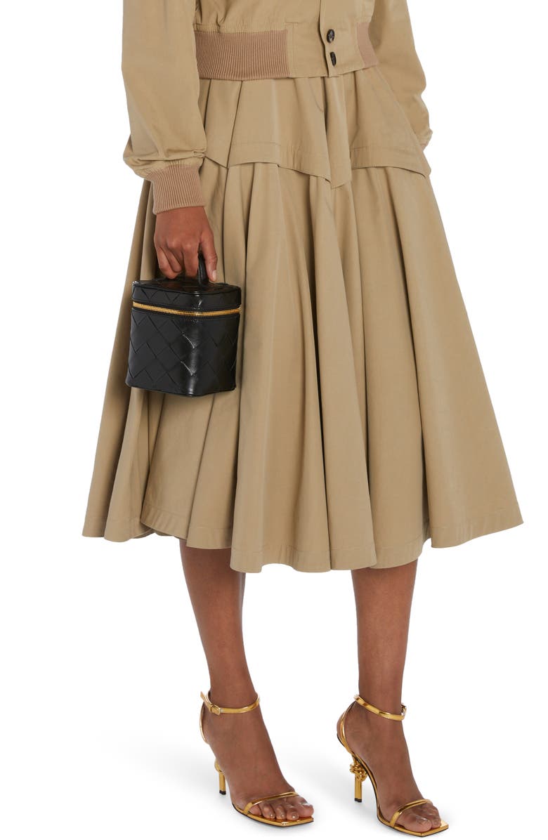 Bottega Veneta Intrecciato Leather North/South Vanity Case, Alternate, color, 