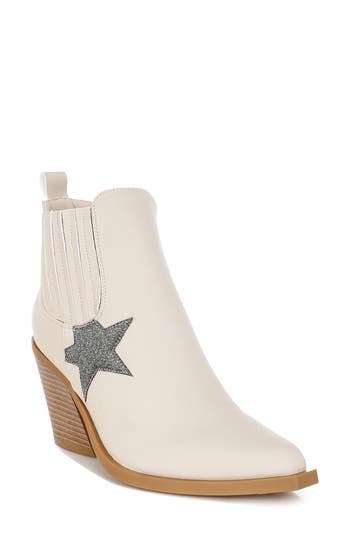 London Rag Melt Down Glitter Star Bootie